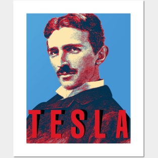 Nikola Tesla Posters and Art